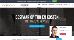 Desktop Screenshot of eleqtron.nl